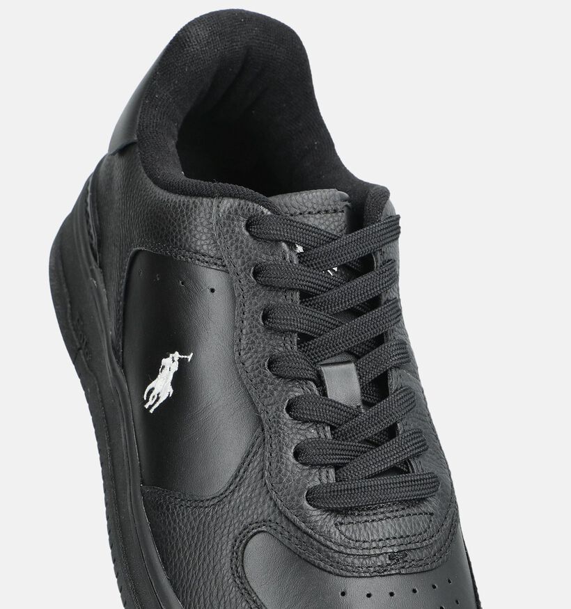 Polo Ralph Lauren Mastercourt Chaussures plates en Noir pour hommes (375270)