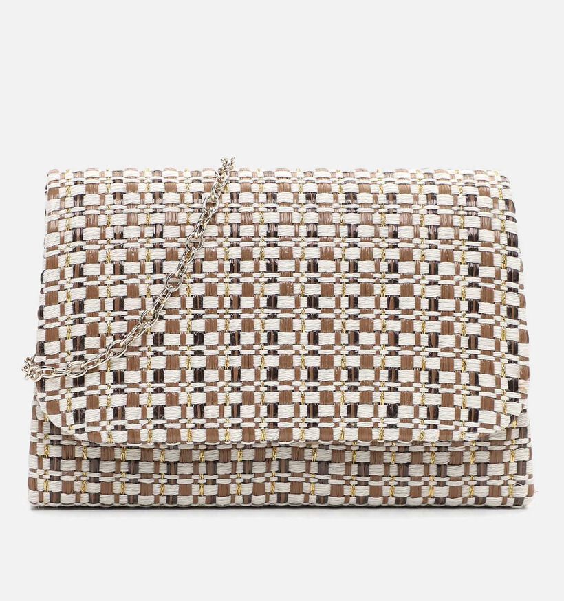 Tamaris Amalia Woven Bruine Crossbodytas voor dames (371297)