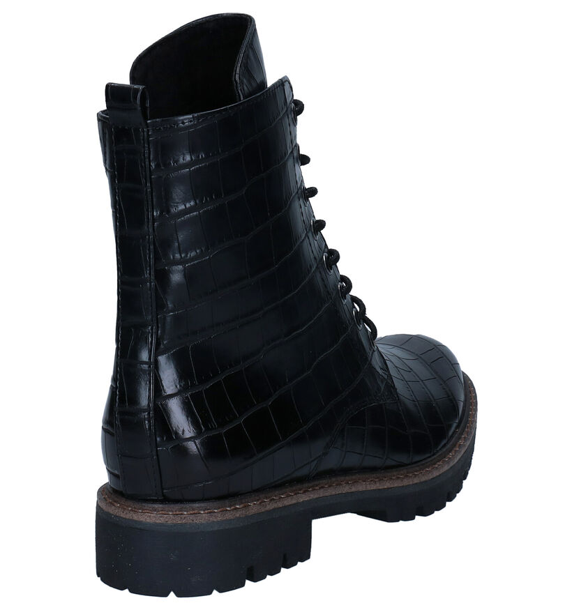 Marco Tozzi Zwarte Boots in kunstleer (296944)