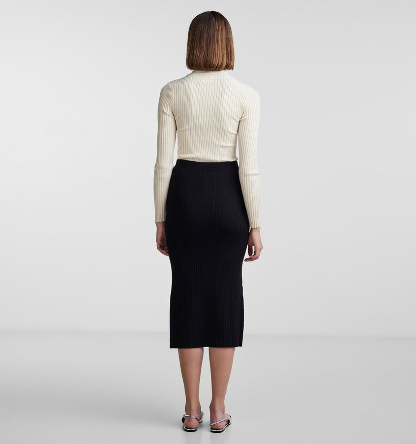 Pieces Crista HW Zwarte Rok voor dames (337716)