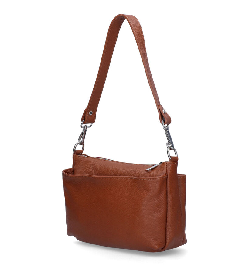 Time Mode Uni Sac porté croisé en Taupe pour femmes (344360)