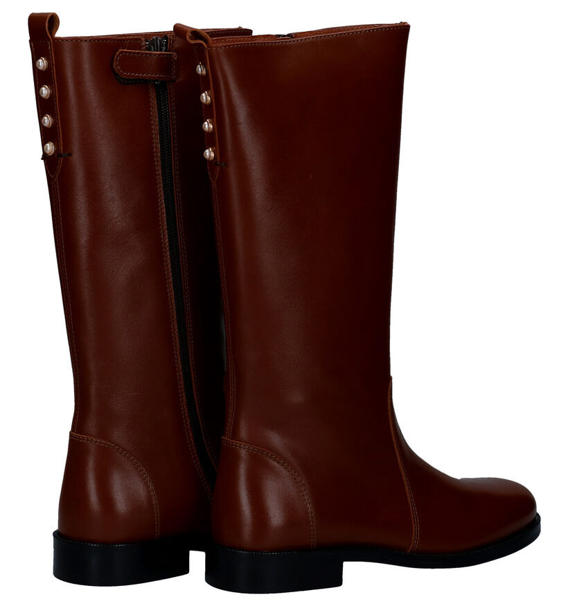 Hampton Bays Cognac Laarzen in leer (282871)