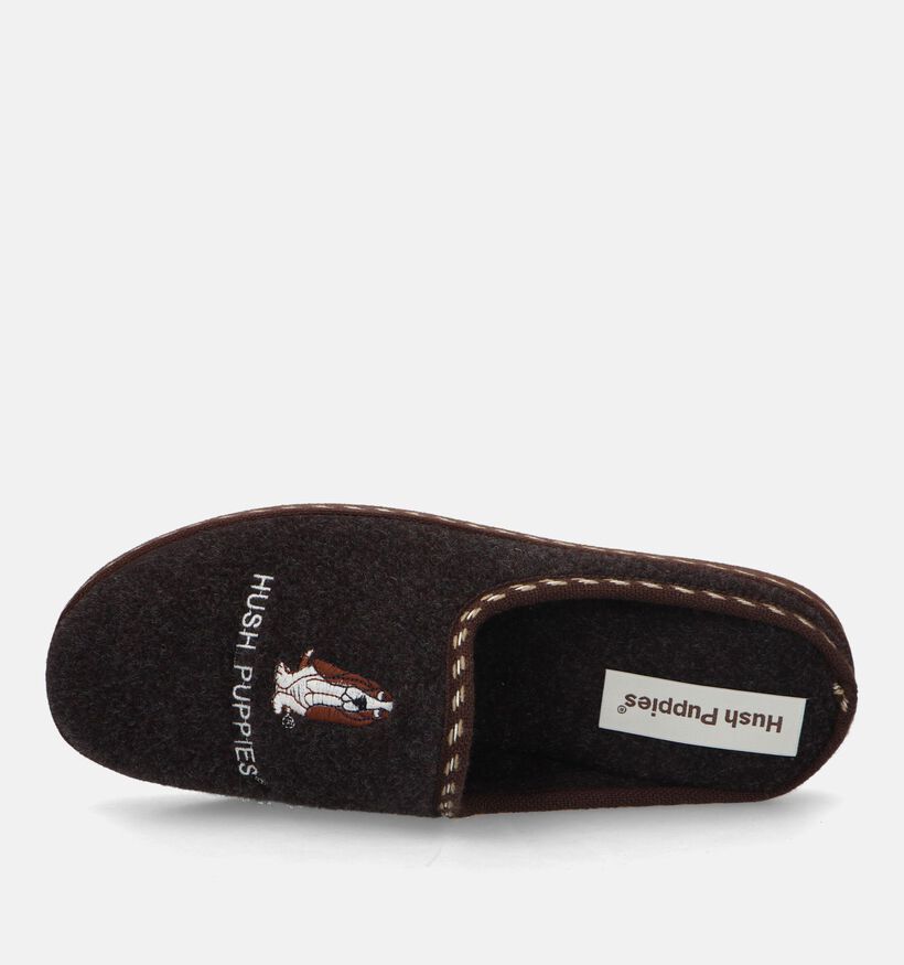 Hush Puppies Deux Pantoufles en Brun pour hommes (330018)