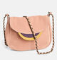 Pieces Girona Suede Roze Crossbodytas voor dames (372380)