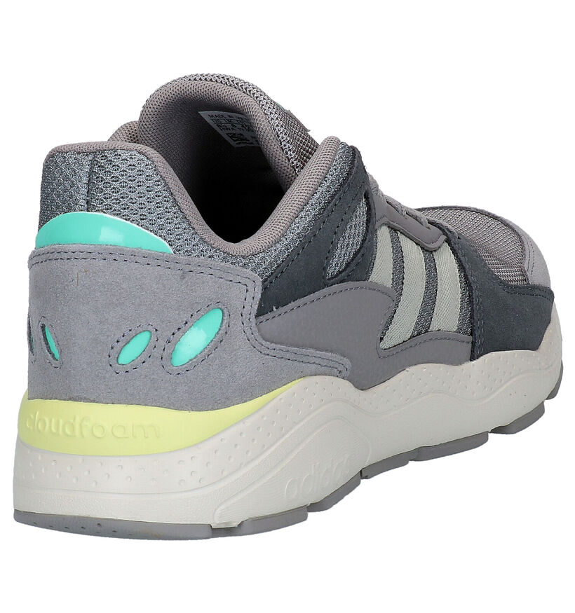 adidas Crazychaos Grijze Sneakers in stof (264648)