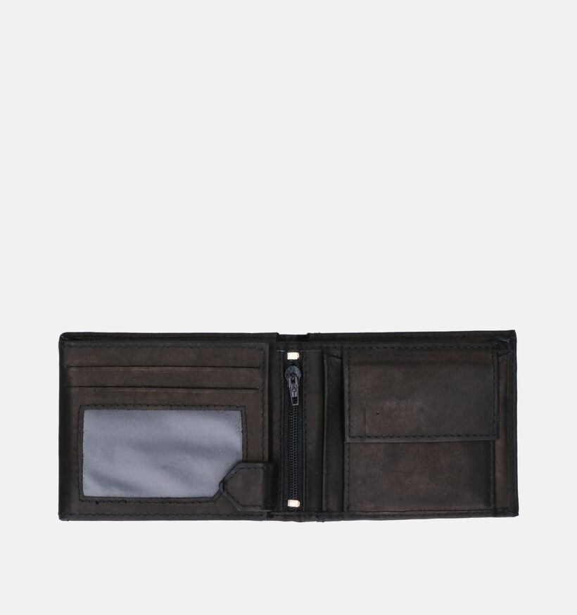 Euro-Leather Zwarte Portefeuille voor heren (365214)