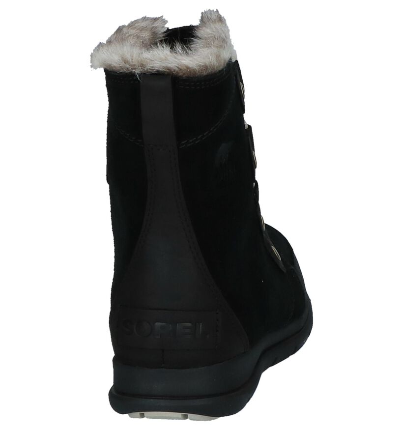 Sorel Explorer Joan Cognac Snowboots in daim (231101)