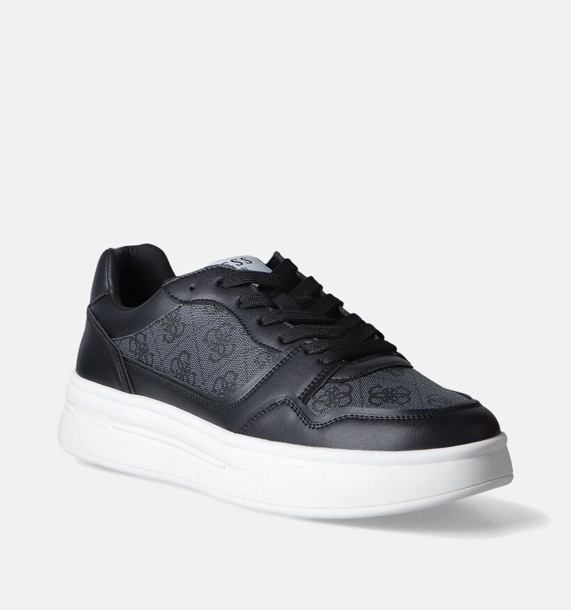 Guess Winno Chaussures à lacets en Noir pour hommes (354073) - pour semelles orthopédiques