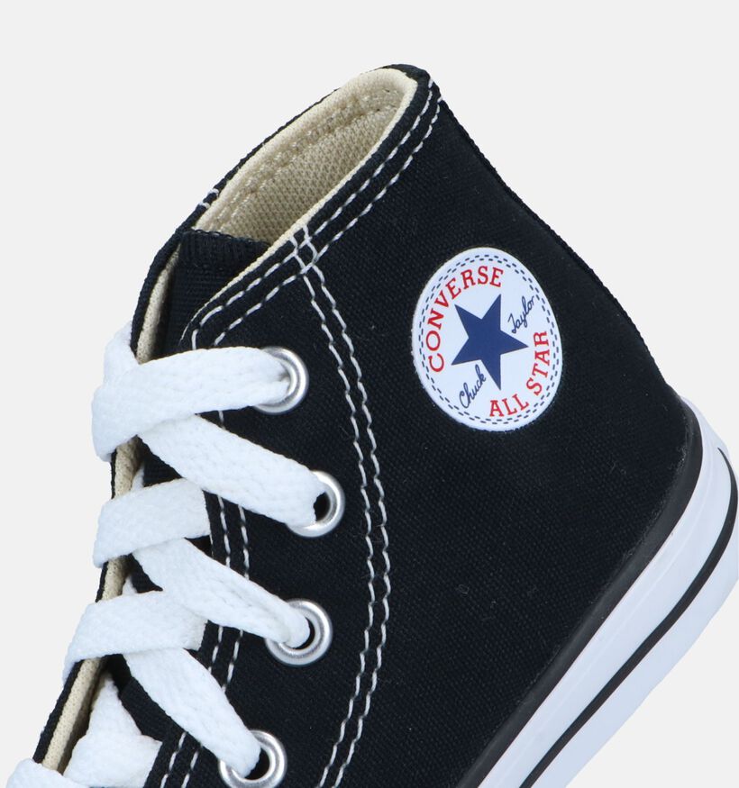 Converse Chuck Taylor AS Baskets en Noir pour filles, garçons (328153)