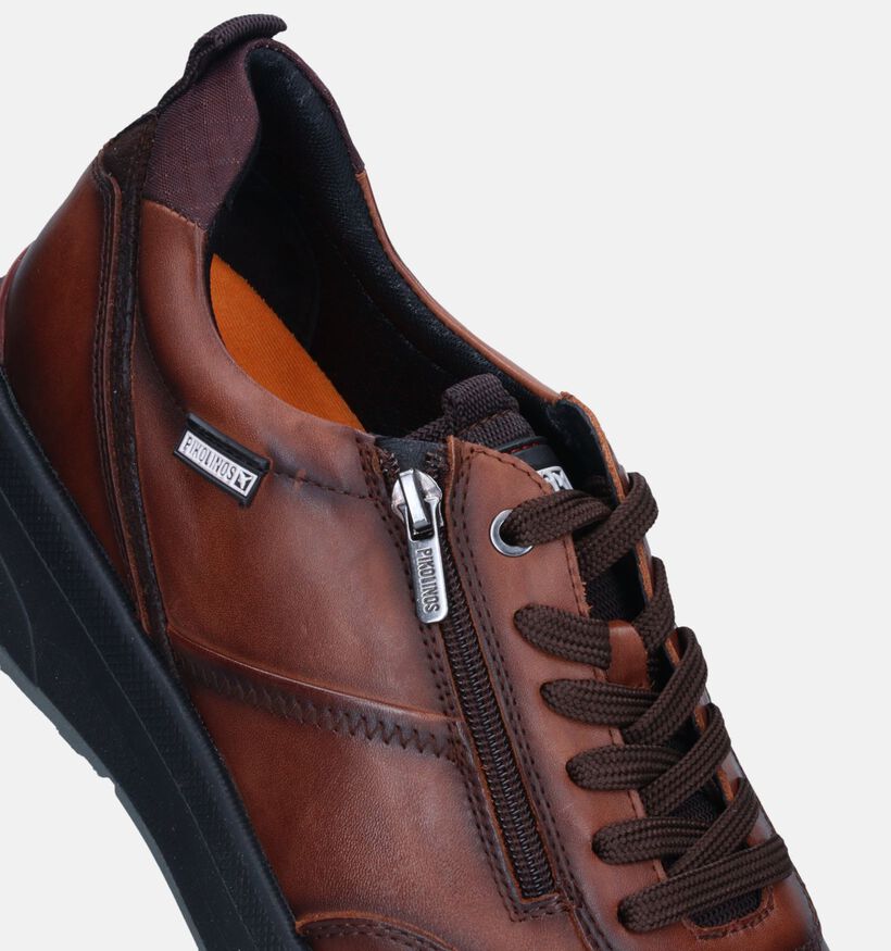 Pikolinis Cordoba Cognac Veterschoenen voor heren (346302) - geschikt voor steunzolen