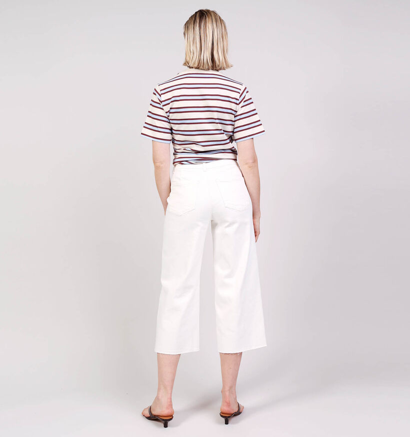 Vero Moda Wild Kayla 7/8 Witte Culotte Broek voor dames (369370)