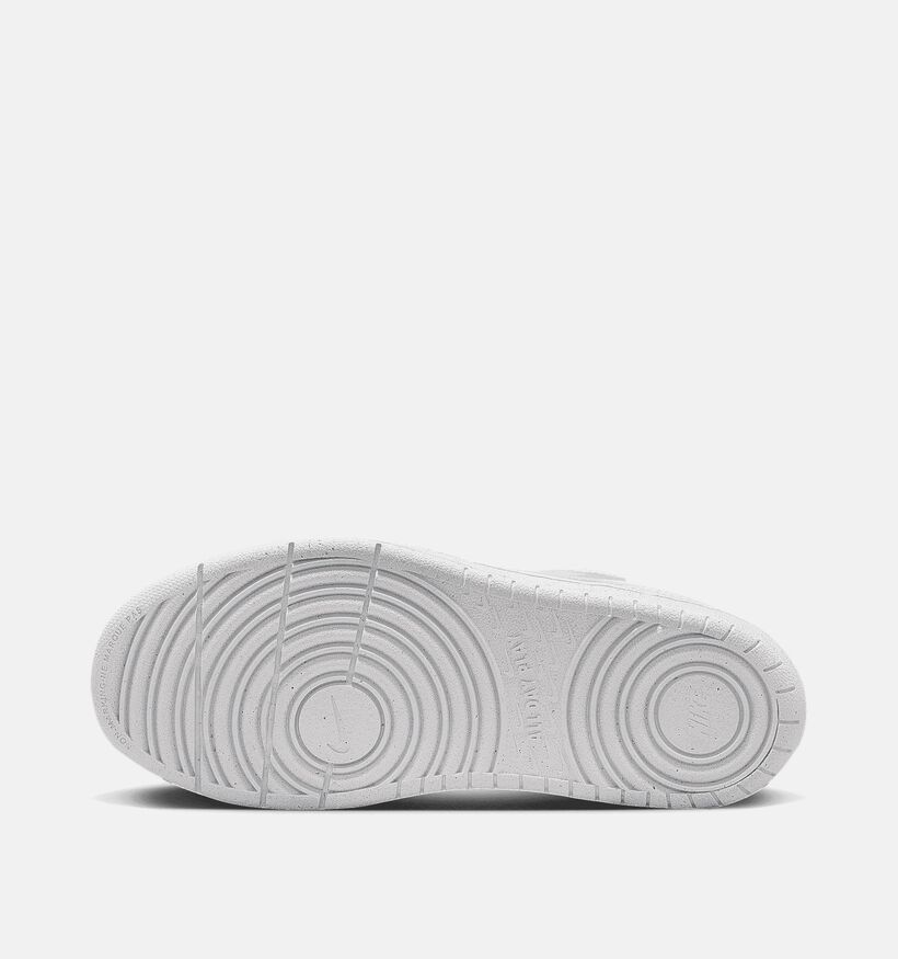 Nike Court Borough LOW 2 PS Baskets en Blanc pour filles, garçons (350500)