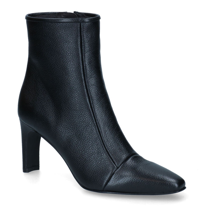 Zinda Bottines à talons en Camel pour femmes (314378)