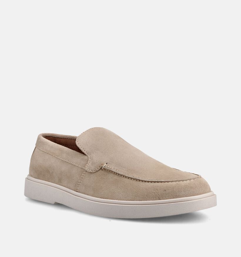 Via Borgo Liam Mocassins en Beige pour hommes (369281)