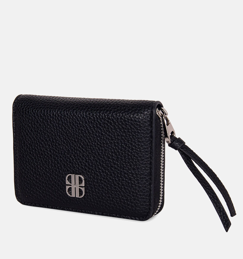 Laurent David Porte-monnaie zipp&eacute; en Noir pour femmes (374050)