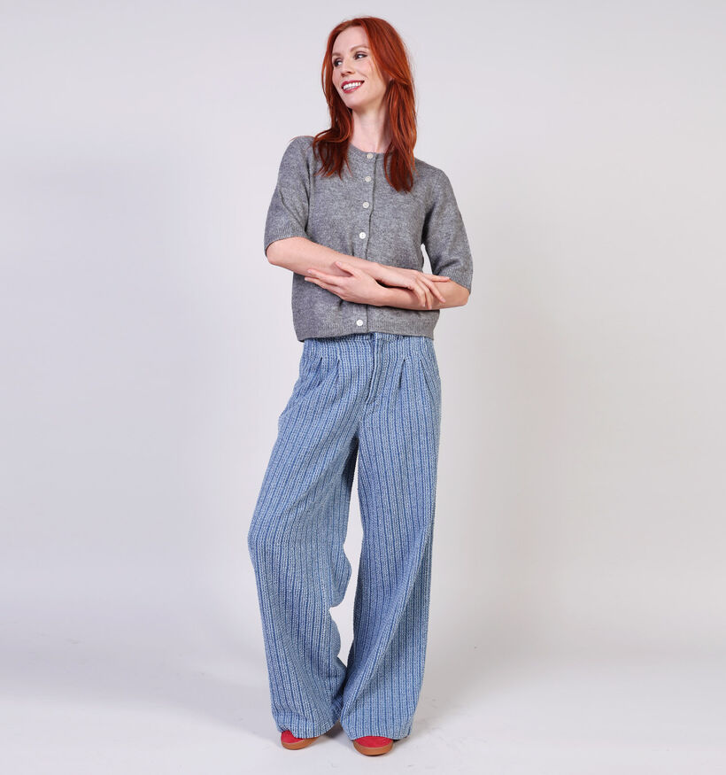 Vila Dainty Knit Grijze Cardigan voor dames (364076)