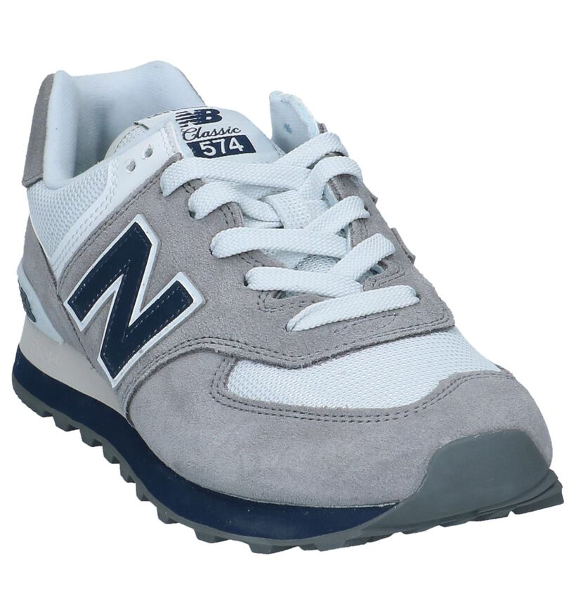 New Balance ML574 Grijze Sneakers voor heren (301745) - geschikt voor steunzolen