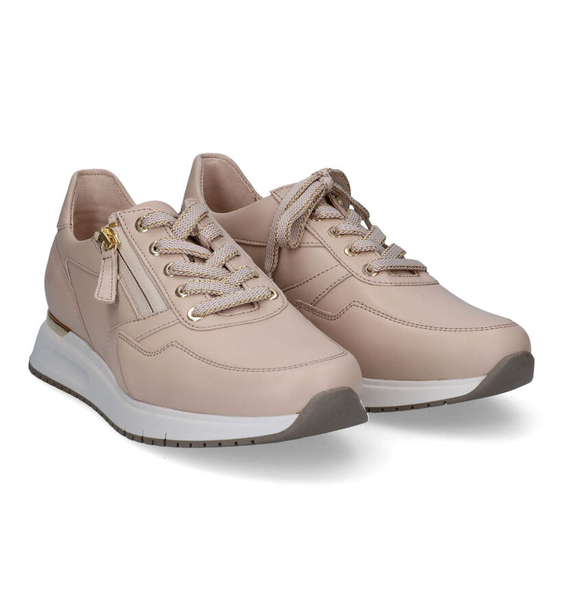 Gabor OptiFit Naturel Sneakers voor dames (312487) - geschikt voor steunzolen