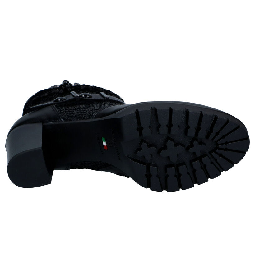NeroGiardini Bottines à talons en Noir pour femmes (296580) - pour semelles orthopédiques