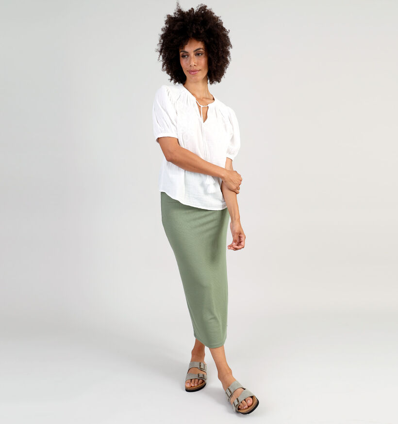 Vero Moda Mary Jupe crayon en Vert khaki pour femmes (341822)