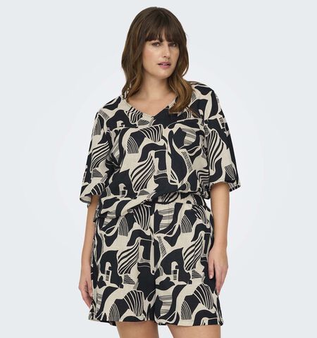 Blouse zwart