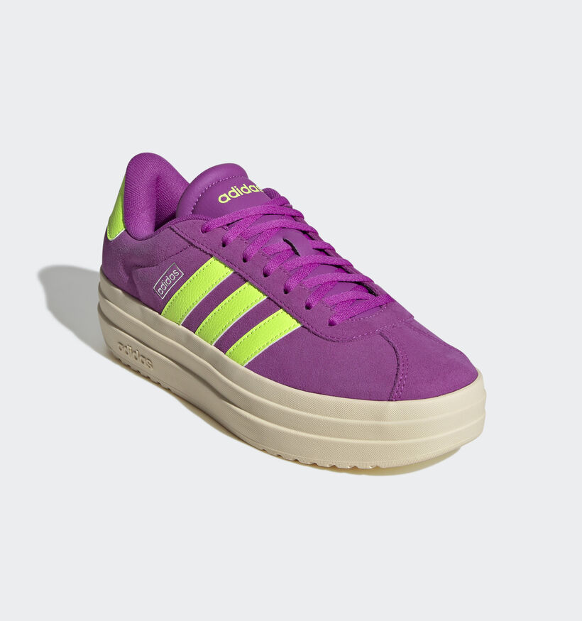 adidas VL Court Bold Baskets en Mauve pour femmes (350167)