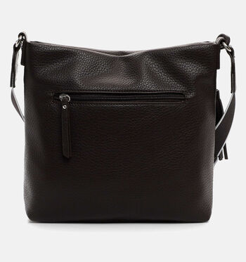 Emily & Noah Crossbody tassen Zwart/Cognac/Bruin