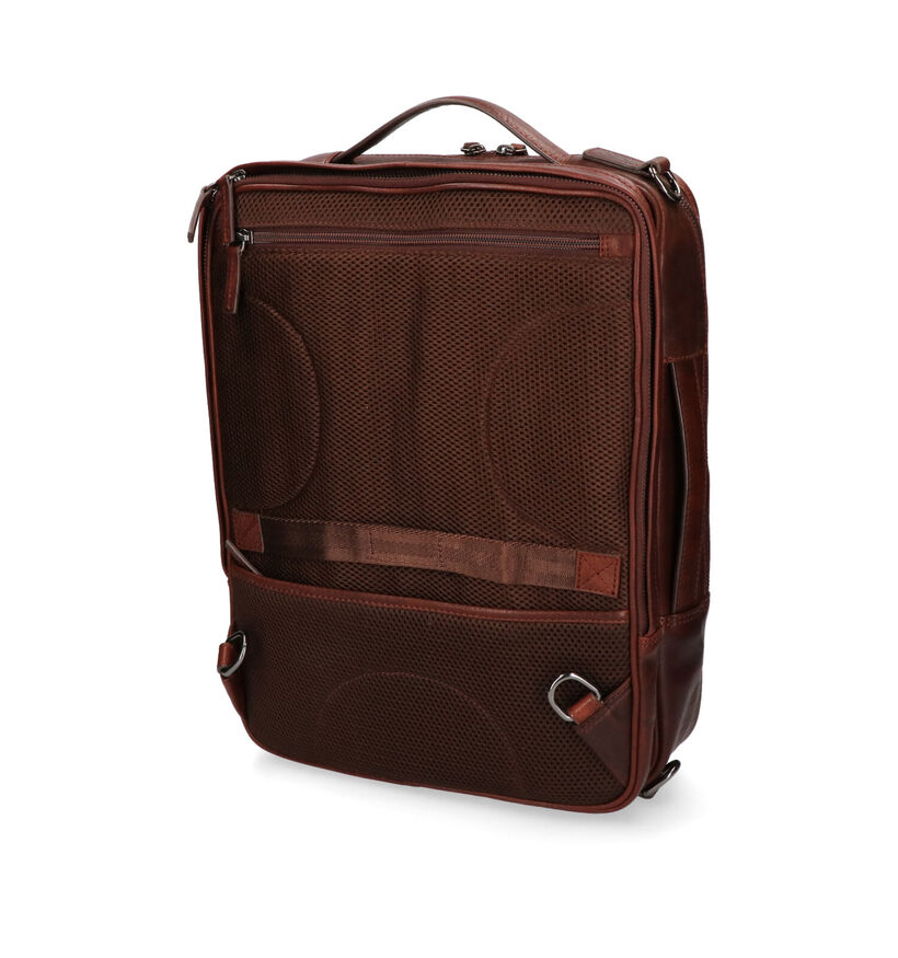 Maverick RG Sac à dos professionnel en Marron en cuir (315568)