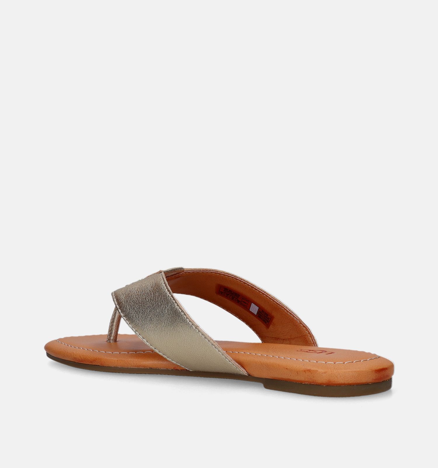 Gouden teenslippers 2025