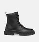 Geox Karsyn Zwarte Boots met Veter en Rits voor meisjes (376266) - geschikt voor steunzolen