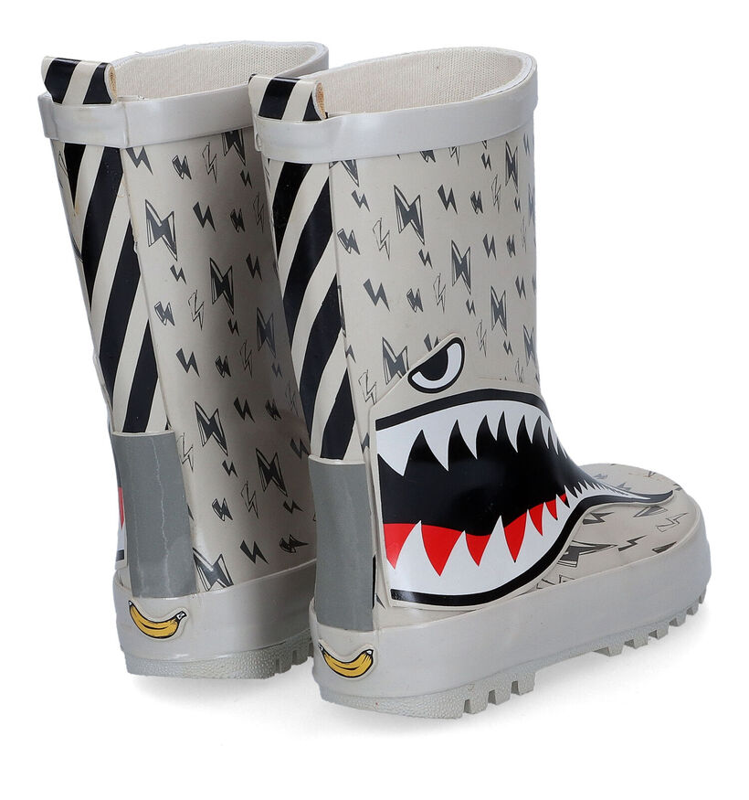 Go Banana's Shark Bottes de pluie en Beige en synthétique (315339)