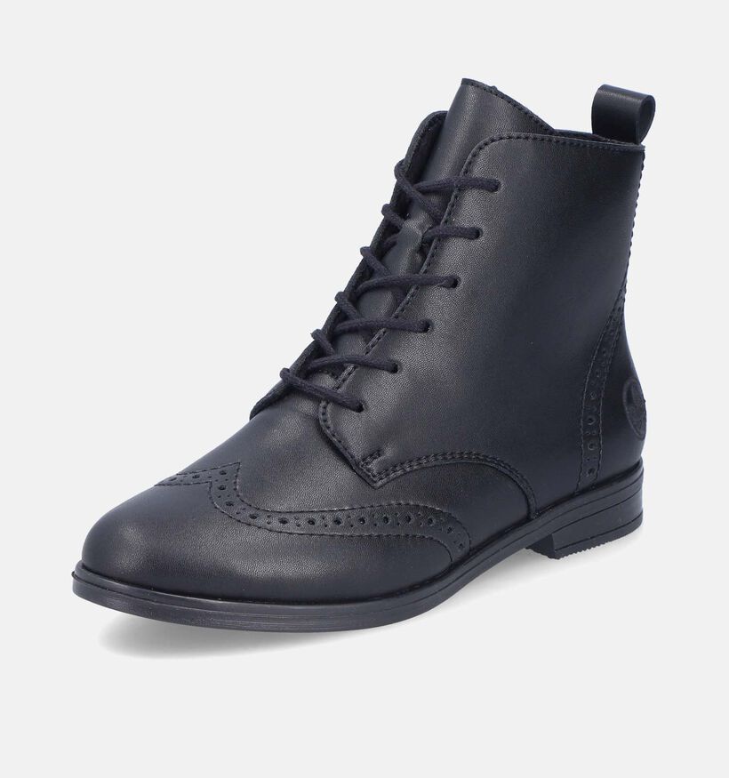 Rieker Bottines à lacets en Noir pour femmes (347434)