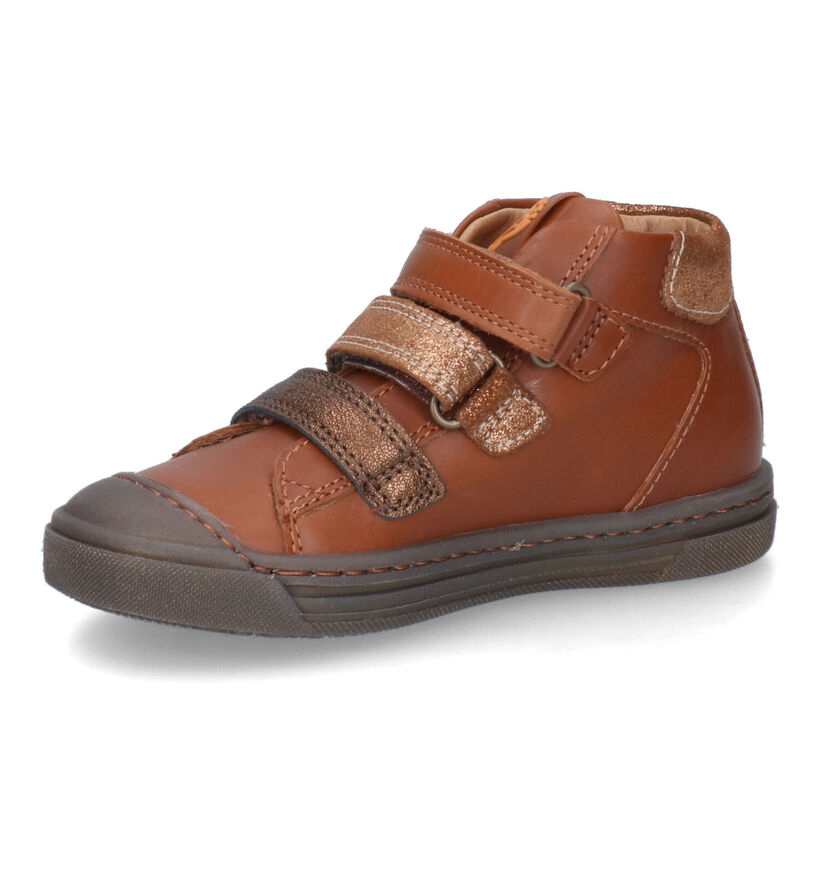 STONES and BONES Melan Bottines en Cognac pour filles (314578)