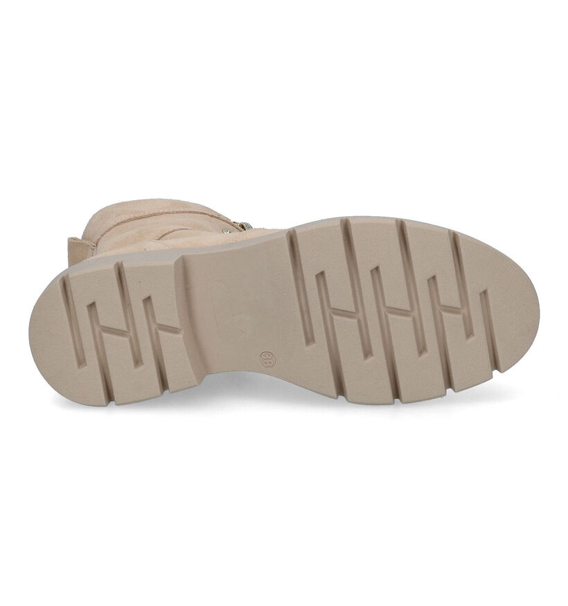 Tamaris Boots à lacets en Beige pour femmes (315390)