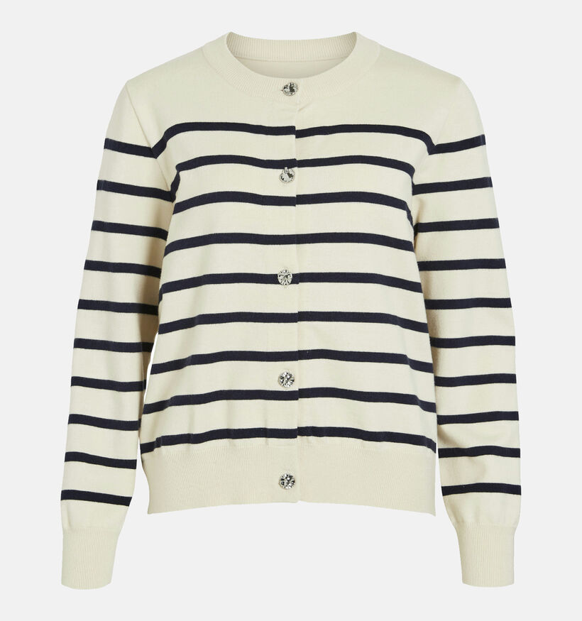 Vila Ingrid Beige Gebreide cardigan voor dames (353047)