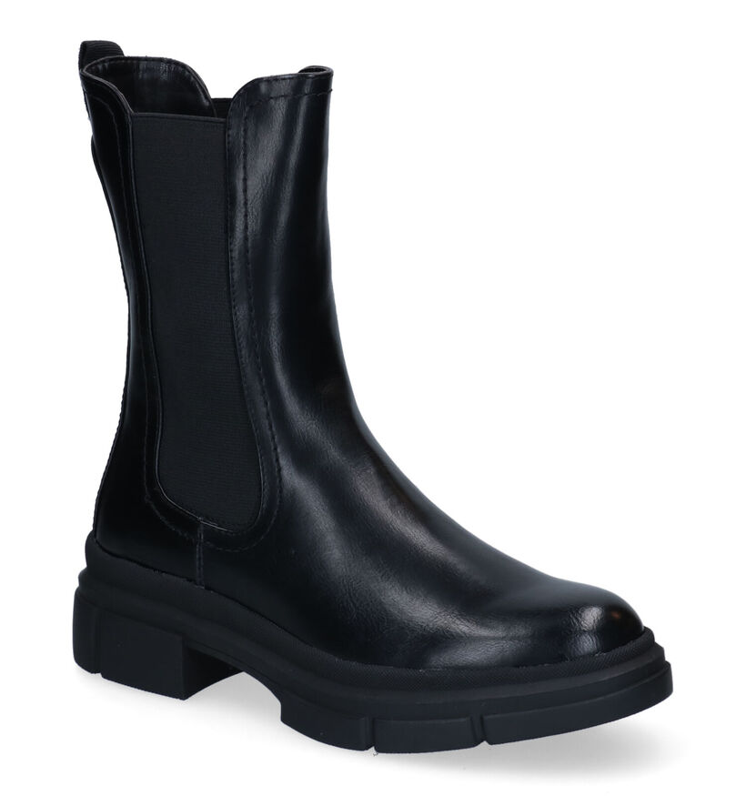 Signatur Bottines Chelsea en Noir pour femmes (296066)