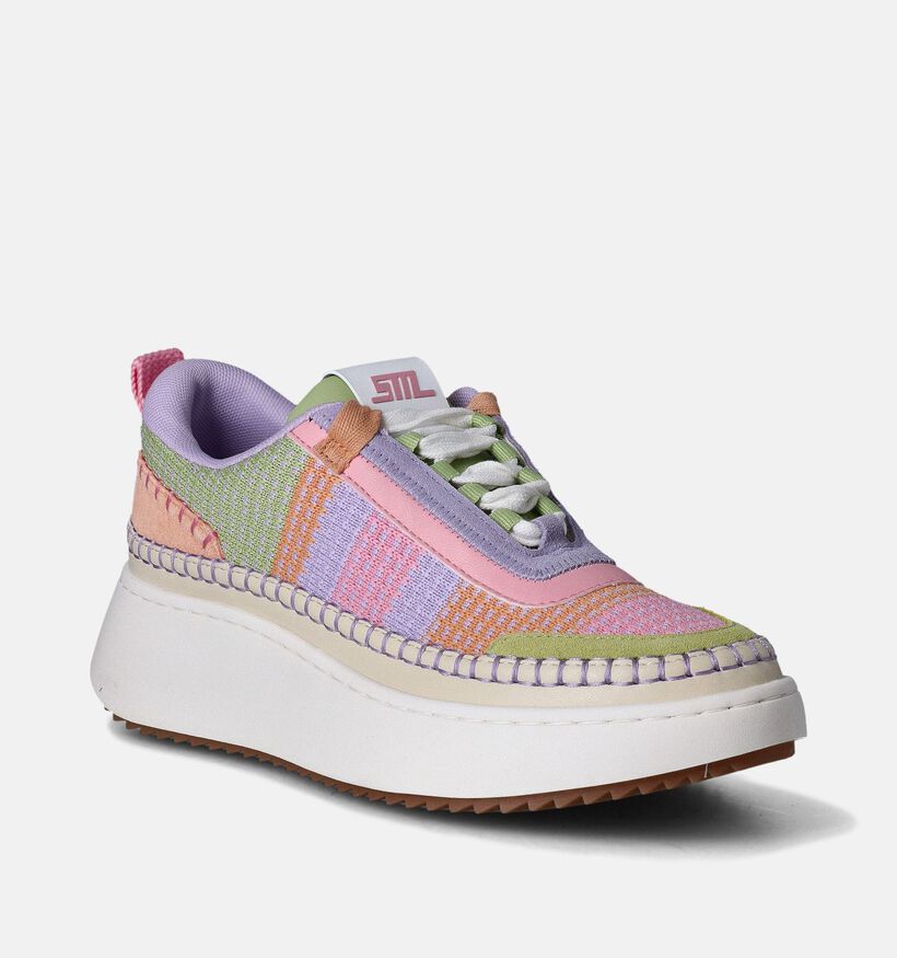 Steve Madden Doubletake Groene Platform sneakers voor dames (353597) - geschikt voor steunzolen