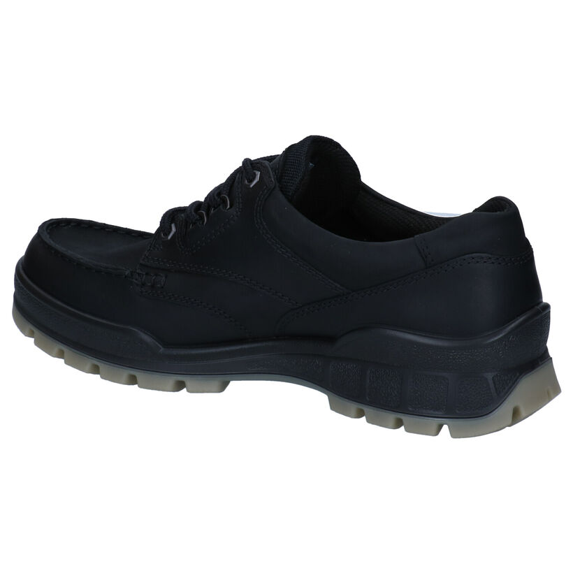 Ecco Track 25 Zwarte Veterschoenen in leer (295665)