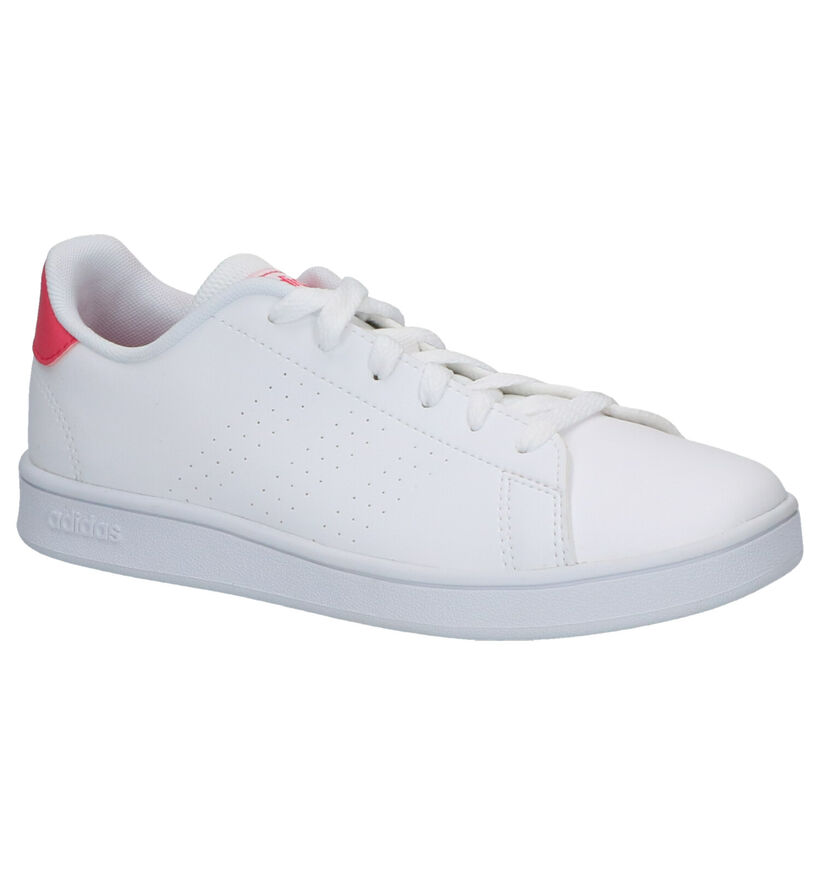 adidas Advantage K Baskets en Blanc pour filles (326890)