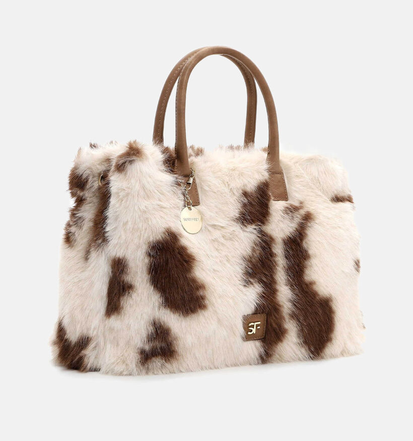Suri Frey Misty Cow Sac à main en Beige/Marron pour femmes (363389)