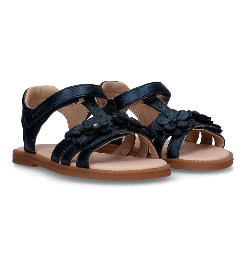 Geox Karly Sandales en Bleu pour filles (326596)