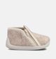 Milo & Mila Pantoufles hautes en Beige pour filles, garçons (364863) - pour semelles orthopédiques