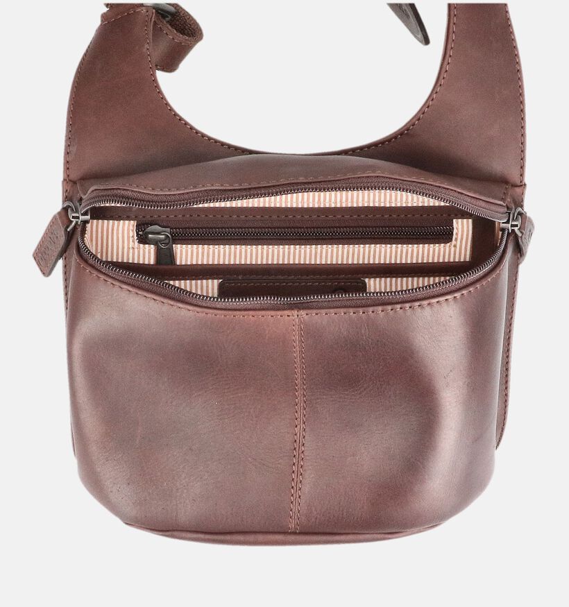 Saccoo Toro Sac &agrave; dos en Brun fonc&eacute; pour femmes (381979)