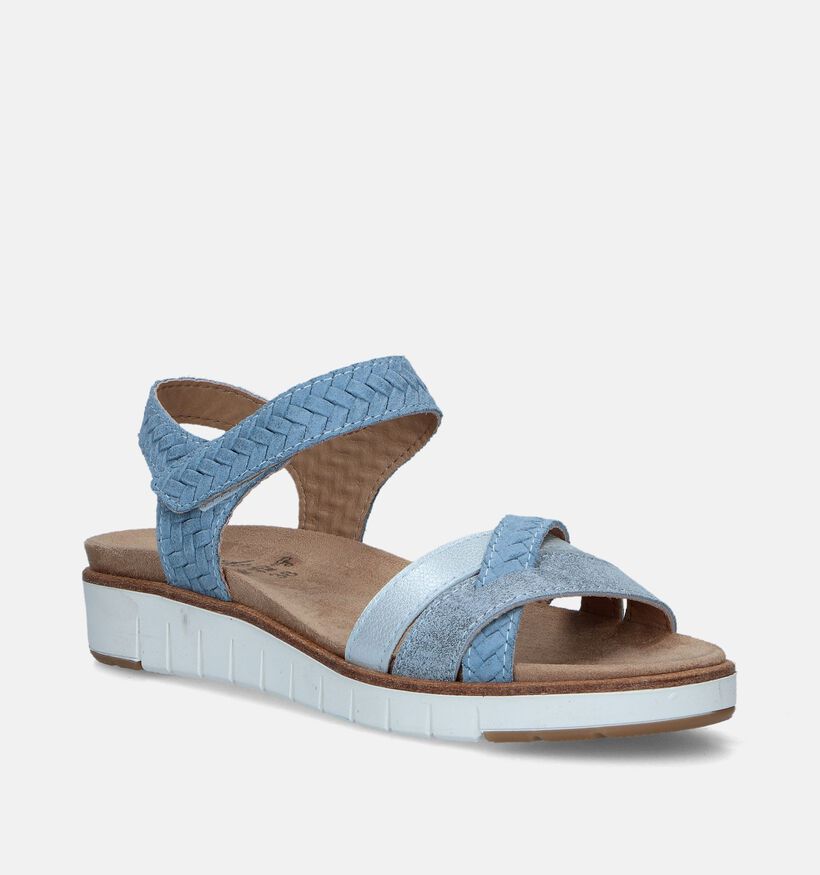 Solemade Romi Blauwe Sandalen voor steunzolen voor dames (341064) - geschikt voor steunzolen