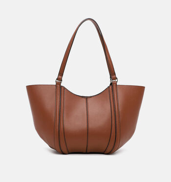 Emily & Noah Cabas Cognac/Marron/Vert