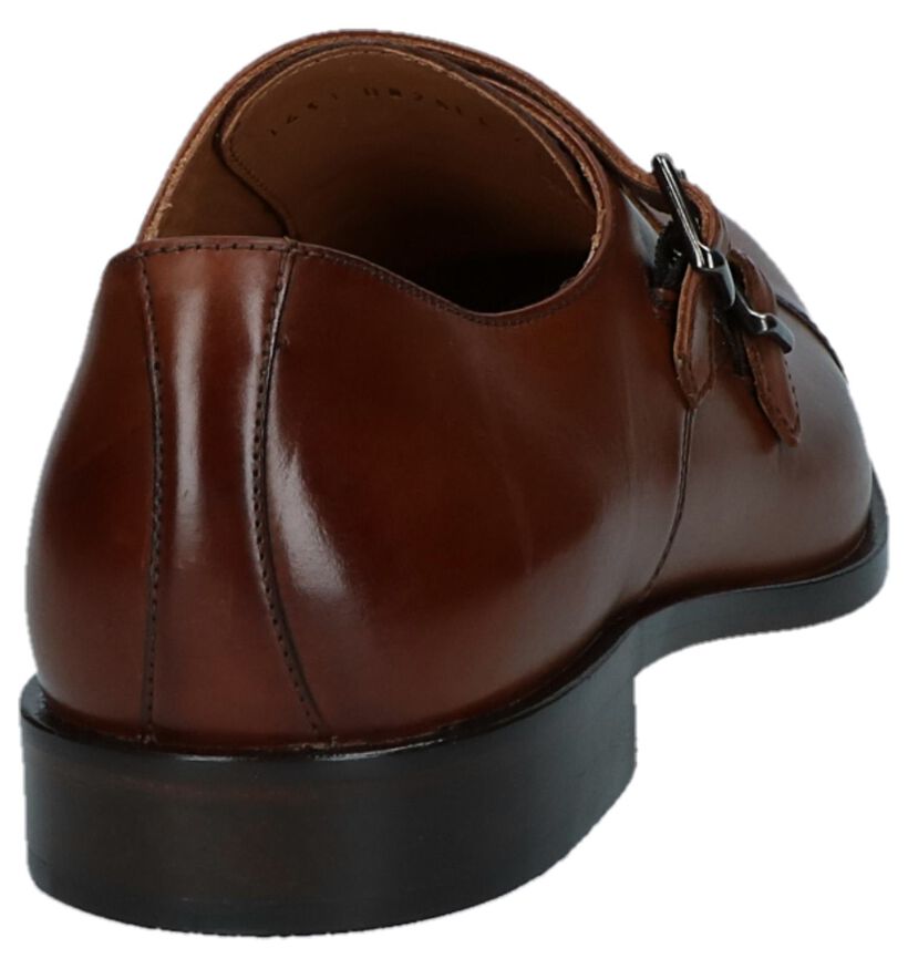 Cognac Geox Schoenen met Gesp, , pdp