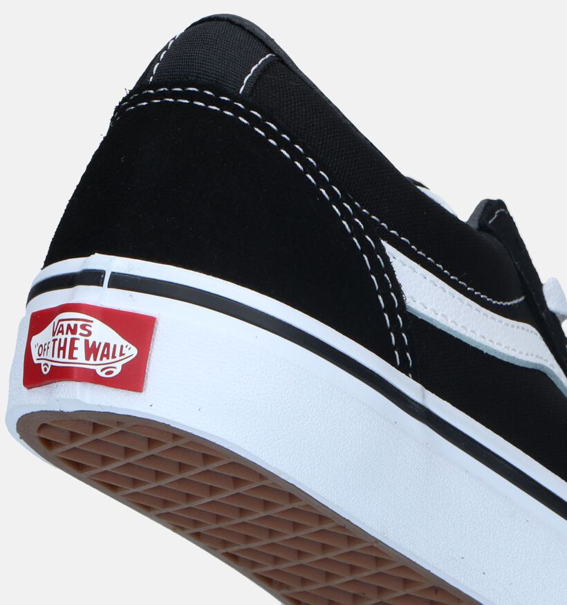 Vans Ward YT zwarte Skate sneakers voor jongens, meisjes (327930)