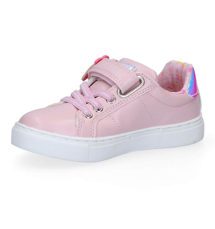 Milo & Mila Slip-ons en Rose clair pour filles (305271)