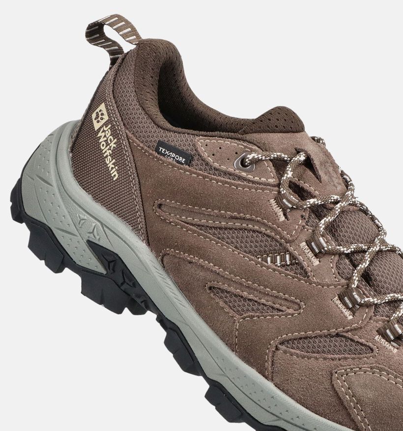 Jack Wolfskin Vojo Tour Texapore Low Chaussures de randonn&eacute;e en Marron pour hommes (380233) - pour semelles orthop&eacute;diques
