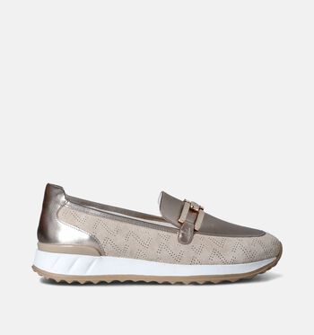 Chaussures à enfiler beige